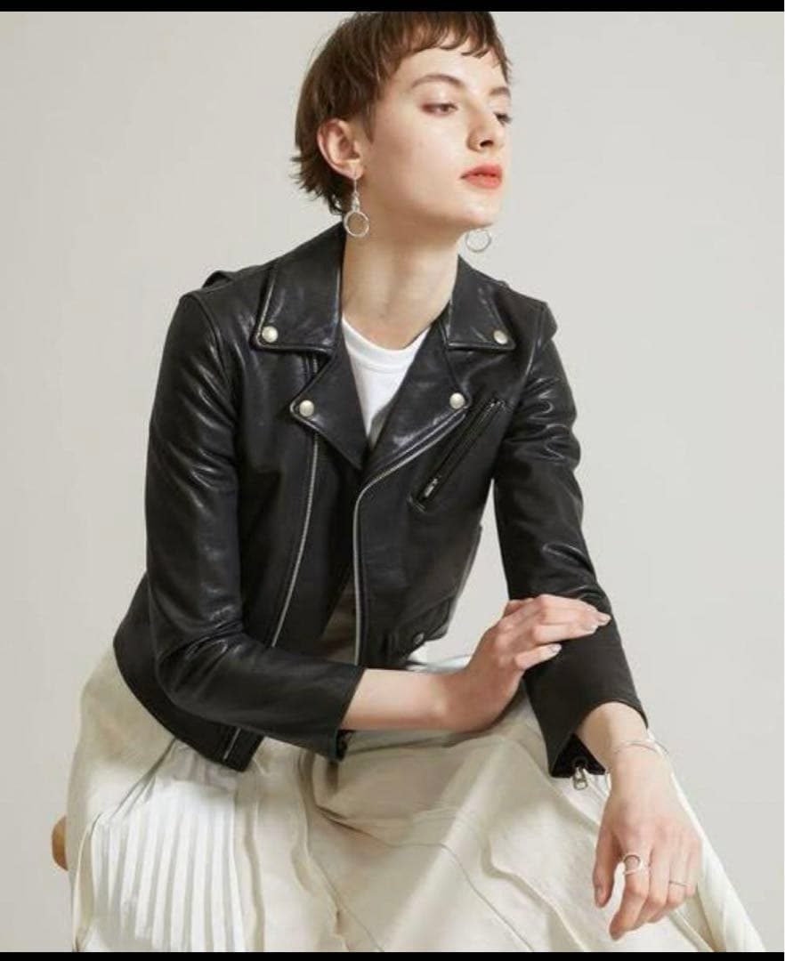 N&N　美品　別注　ビューティフルピープル　ライダースジャケット　140