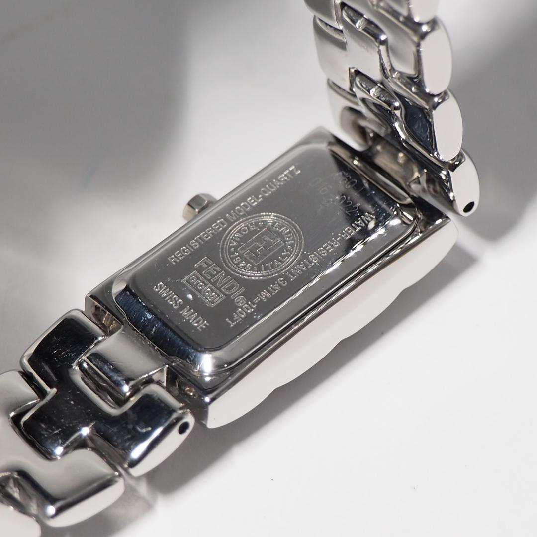 美品 フェンディ FENDI オロロジ 660L スクエア 腕時計 H192