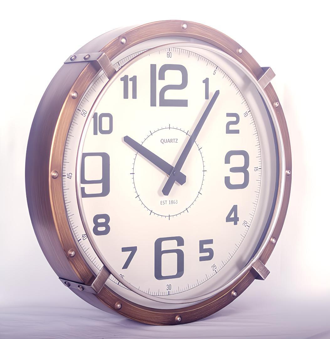 掛け時計 アンティーク時計 40cm 掛け時計 鉄製掛け時計 壁掛け時計