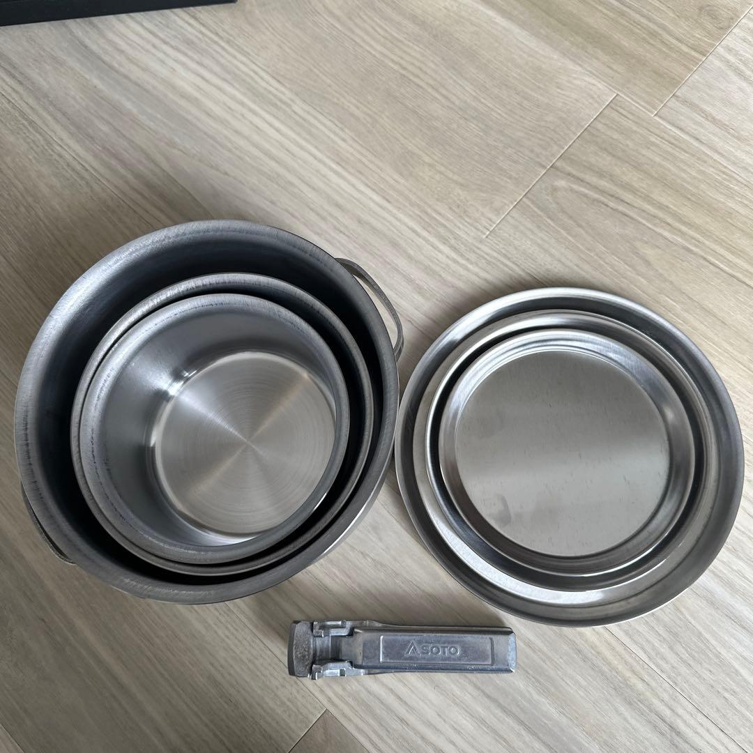 SOTO ソト　ステンレスヘビーポットGORA　ST-950