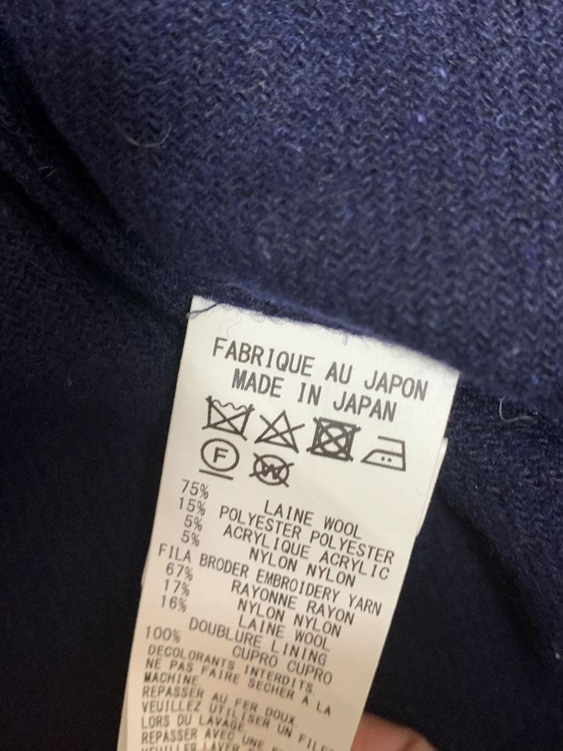 【SALE】ワイズ Ｙ's MODOなコート　濃紺　ヨウジヤマモト