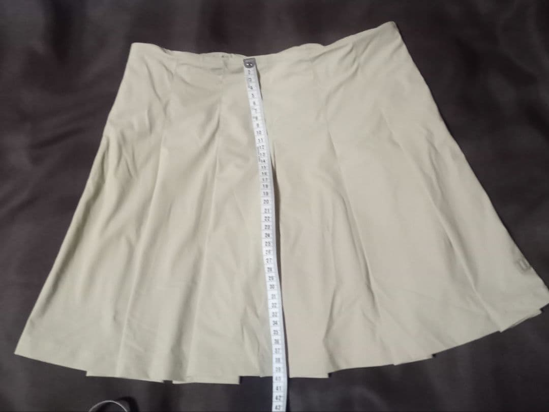 美品‼️Wilsonクラシック プリーツ スコート -M サファリ