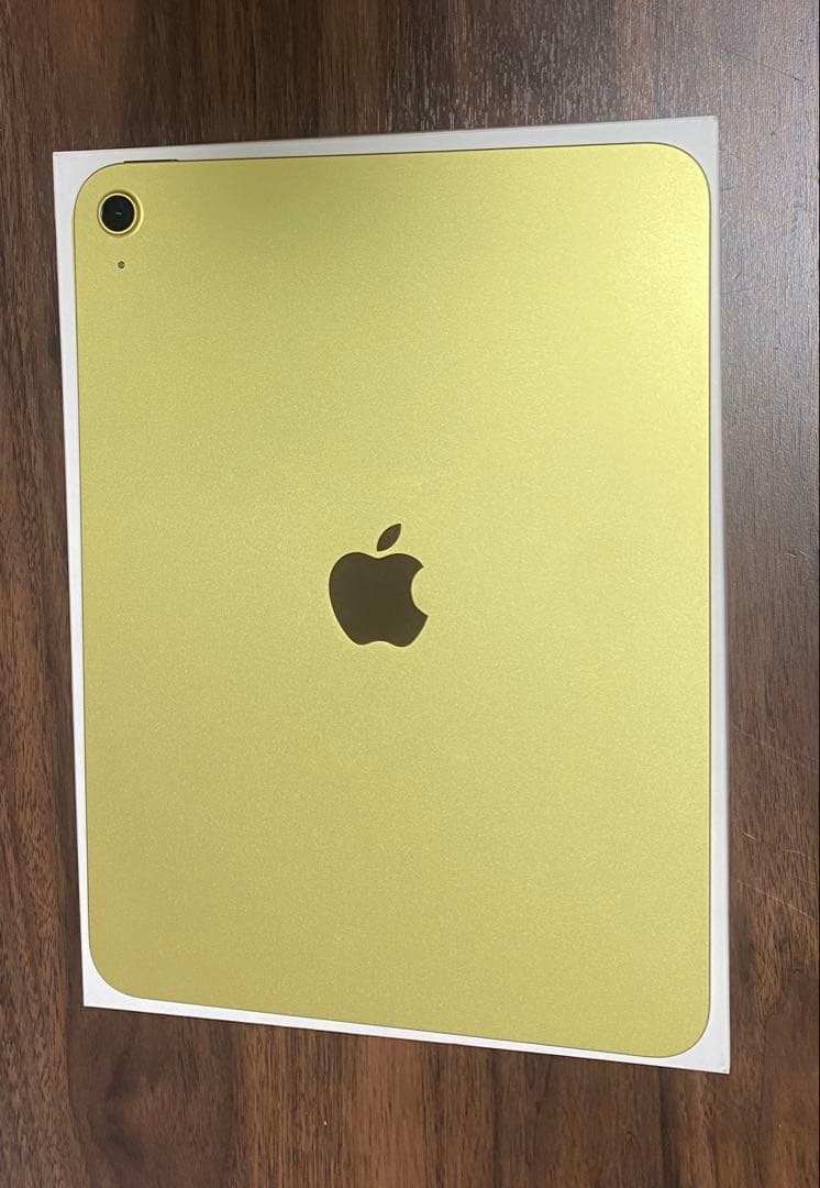 Apple iPad 11世代 (A16)チップ イエロー　保護フィルム付き