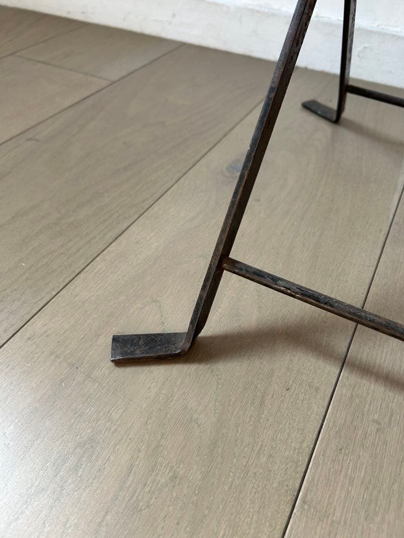 ヴィンテージ　折りたたみアイアンチェア　ガーデンチェア　雰囲気○ 1〜3脚あり