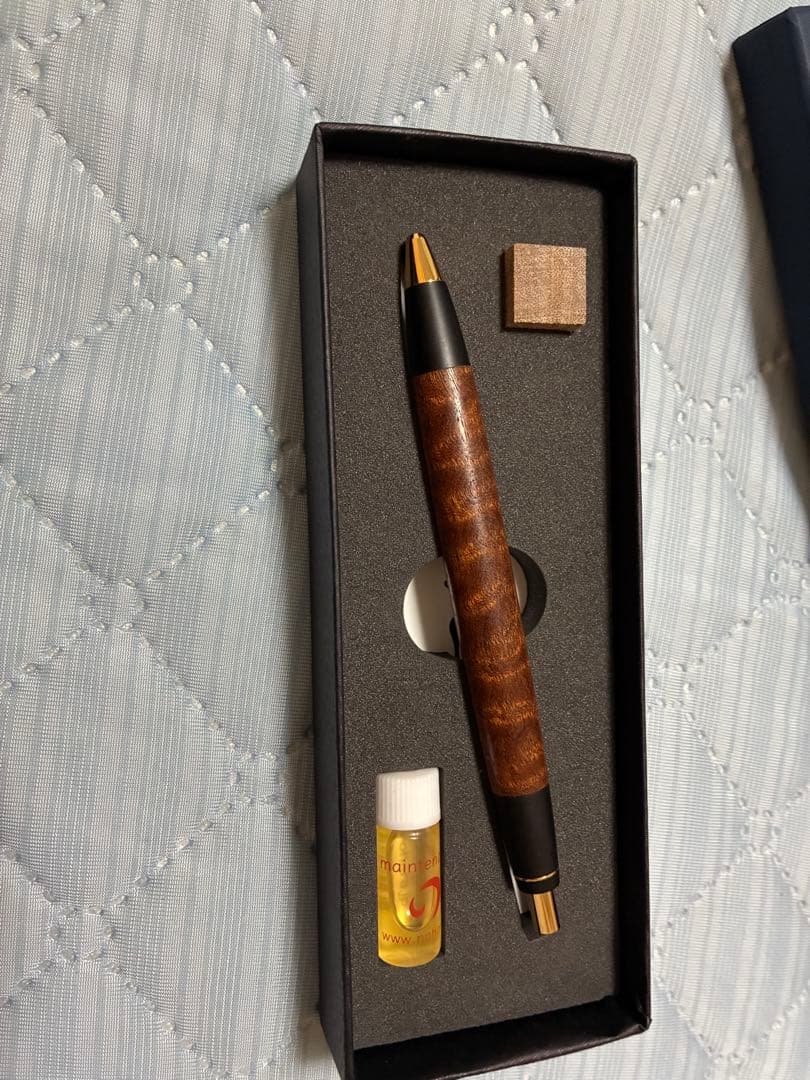 野原工芸 サペリ杢　スタンダードボールペン　BP