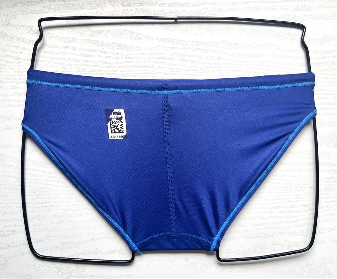 asics 競泳水着 青 Sサイズ 競パン