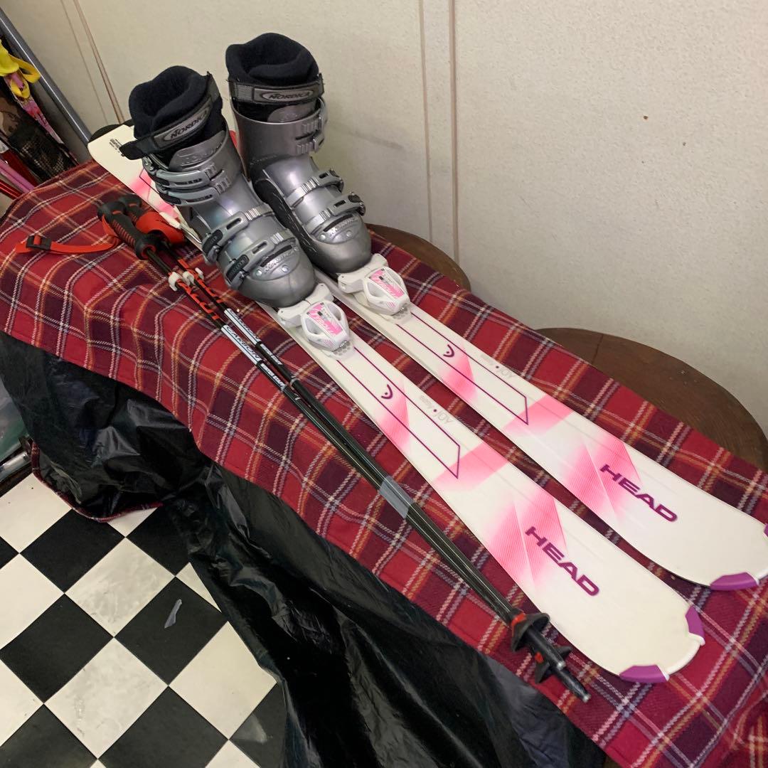 女性用スキーセットHEAD スキー板