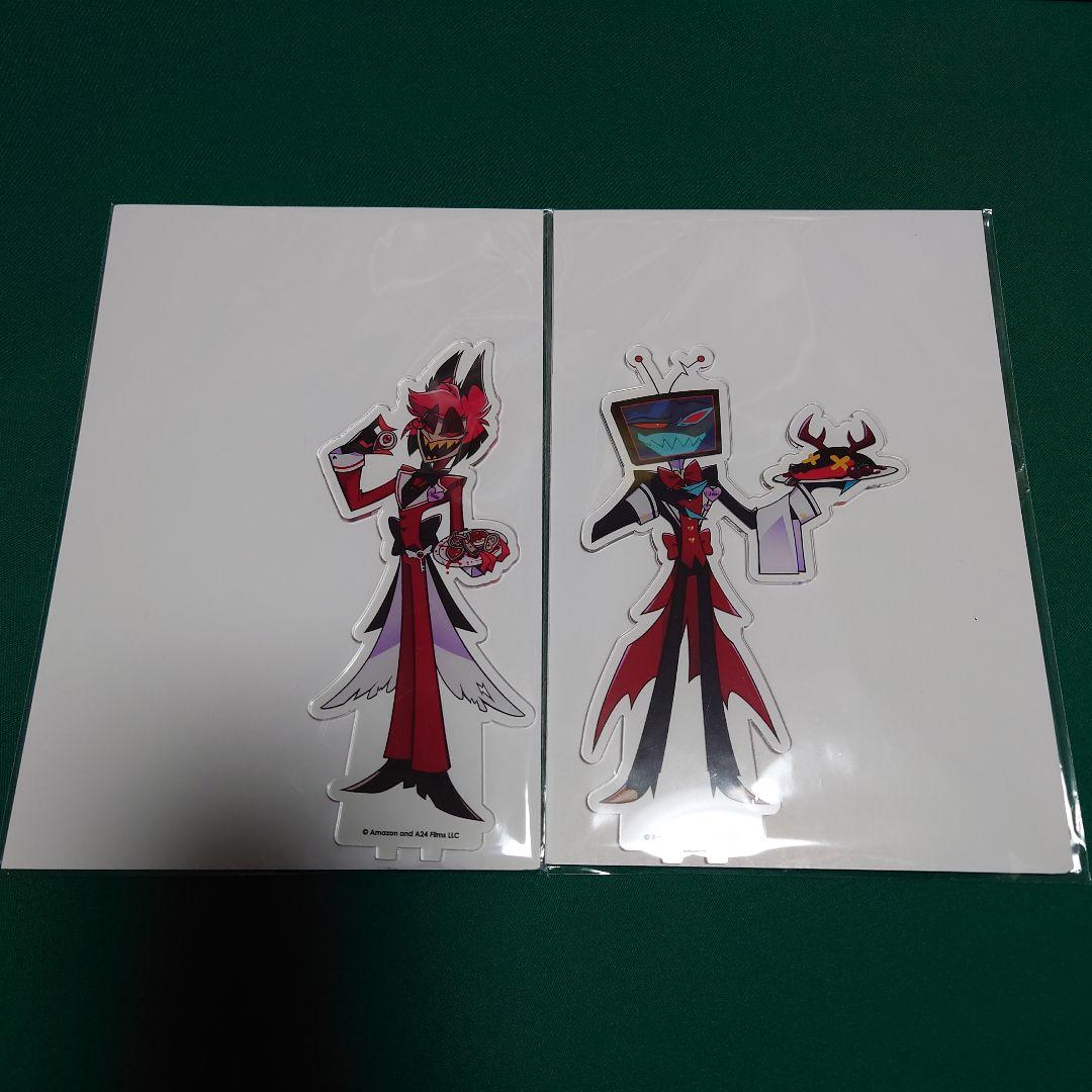 ハズビンホテル　アラスター　ヴォックス　アクリルスタンド　アニメイトカフェ