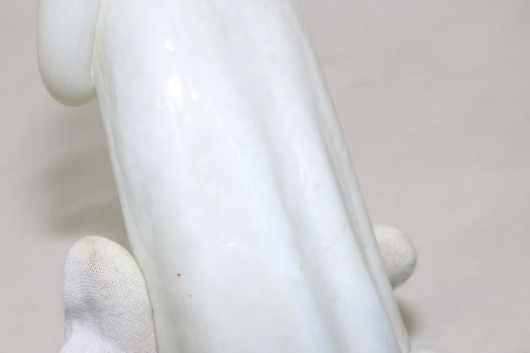 希少 BOHEMIA ボヘミアガラス ドクター人形 置物 チェコスロバキア製