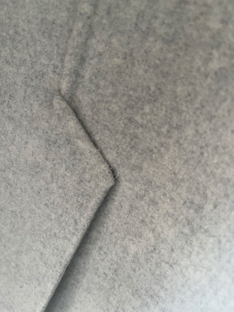 GALERIE VIE ギャルリーヴィー・ライトメルトンコート 34グレー