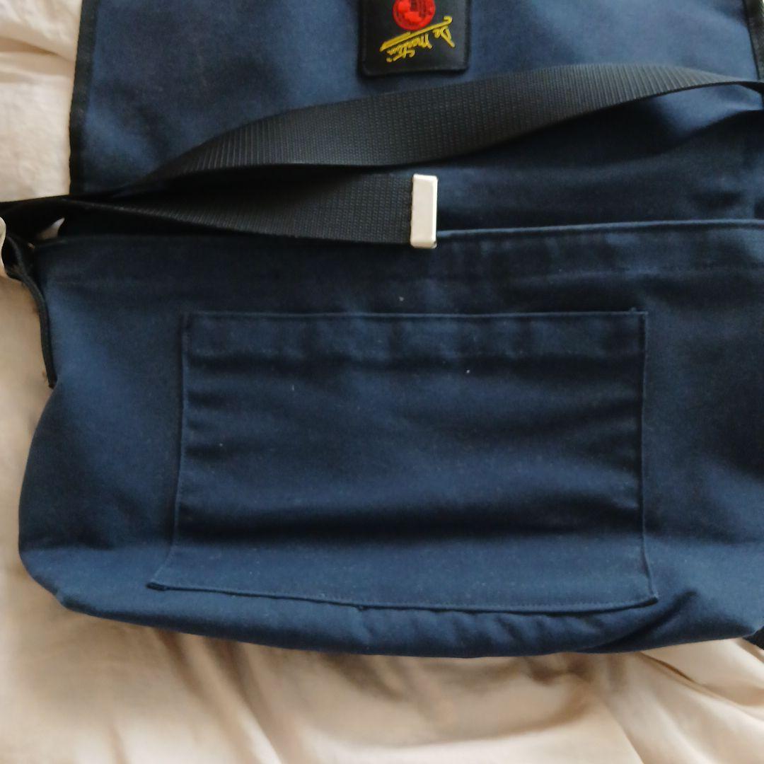 De Martin ネイビー メッセンジャーバッグ　ディマティーニ