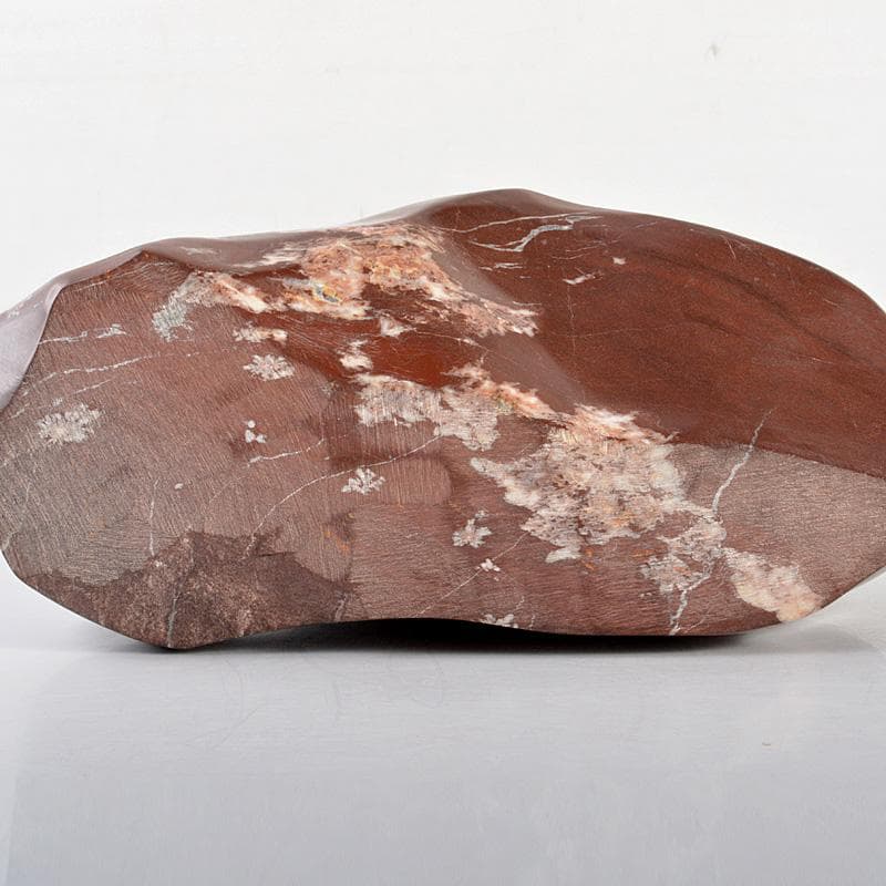 鑑賞石　天然石　赤玉石　置物　重さ約4.77㎏　N　6185