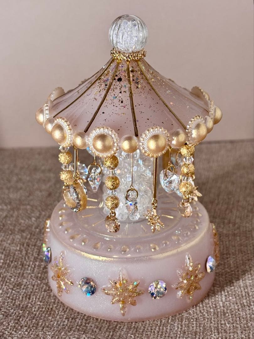 ハンドメイド　cocotte ライト　メリーゴーランド