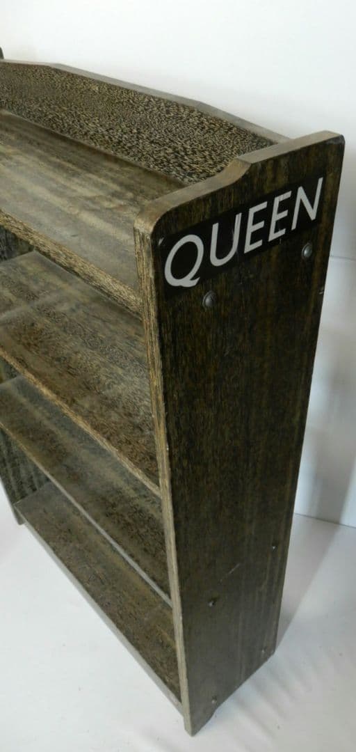 【昭和レトロ アンティーク】本棚 ブックシェルフ 四段