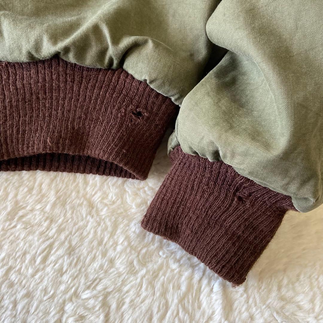 60-70s 米軍実物 CVC タンカースジャケットECLAIR zip