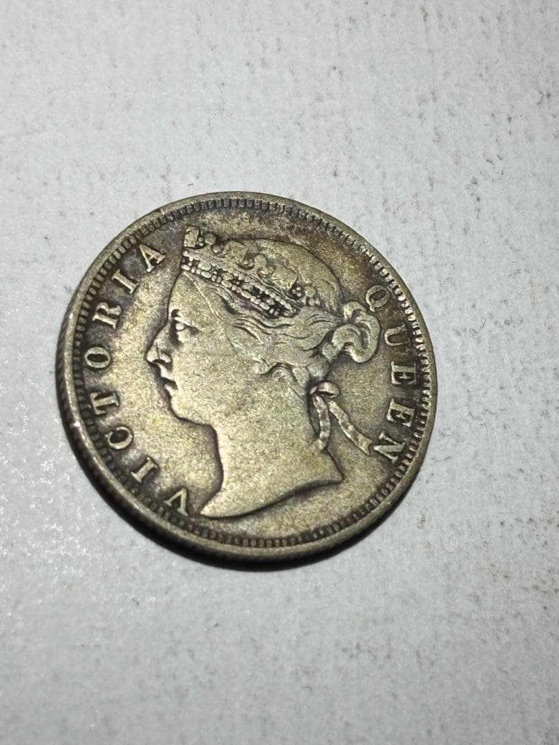 f*i様 イギリス領香港　20セント銀貨　1888年　希少　レア　中国　外