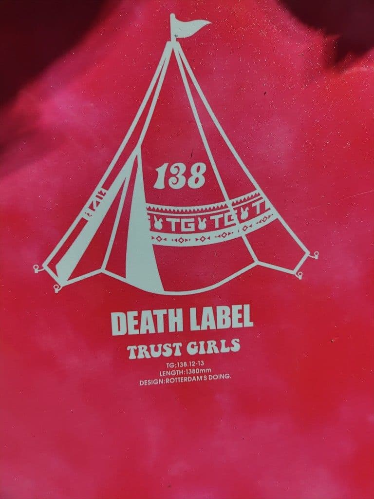 DEATH LABEL TRUST GIRLS 138cm+FLUXビンディング