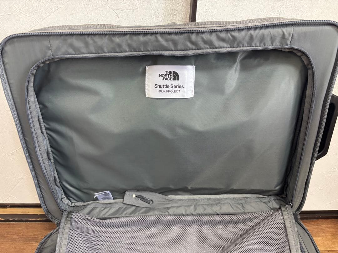【YK様】THE NORTH FACE シャトルローラーキャリーケース グレー