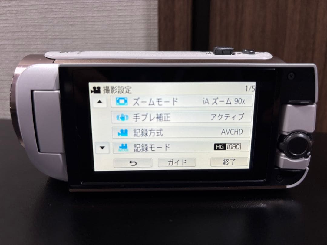 Panasonic HC-W580M フルHDビデオカメラ