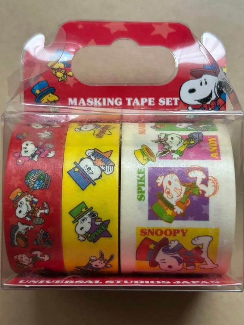 スヌーピー　USJ マスキングテープまとめ売り