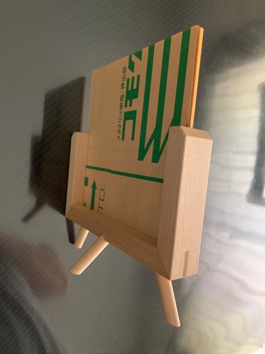 【新品】ハンドメイド写真立て　シンプルオシャレフォトスタンド