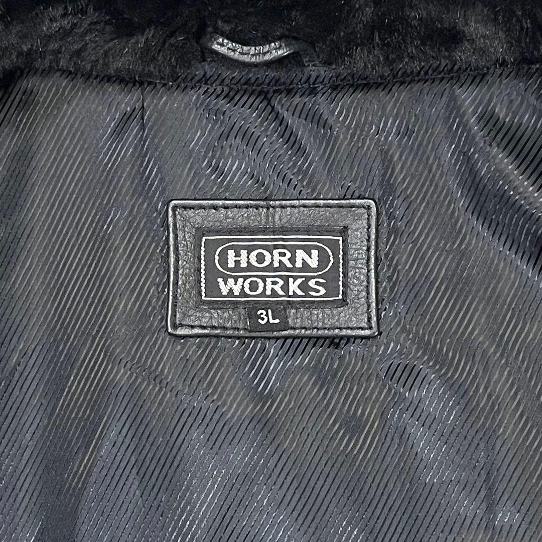 【美品/3L】 HORNWORKS フライトジャケット　G-1 A-2 ボンバー