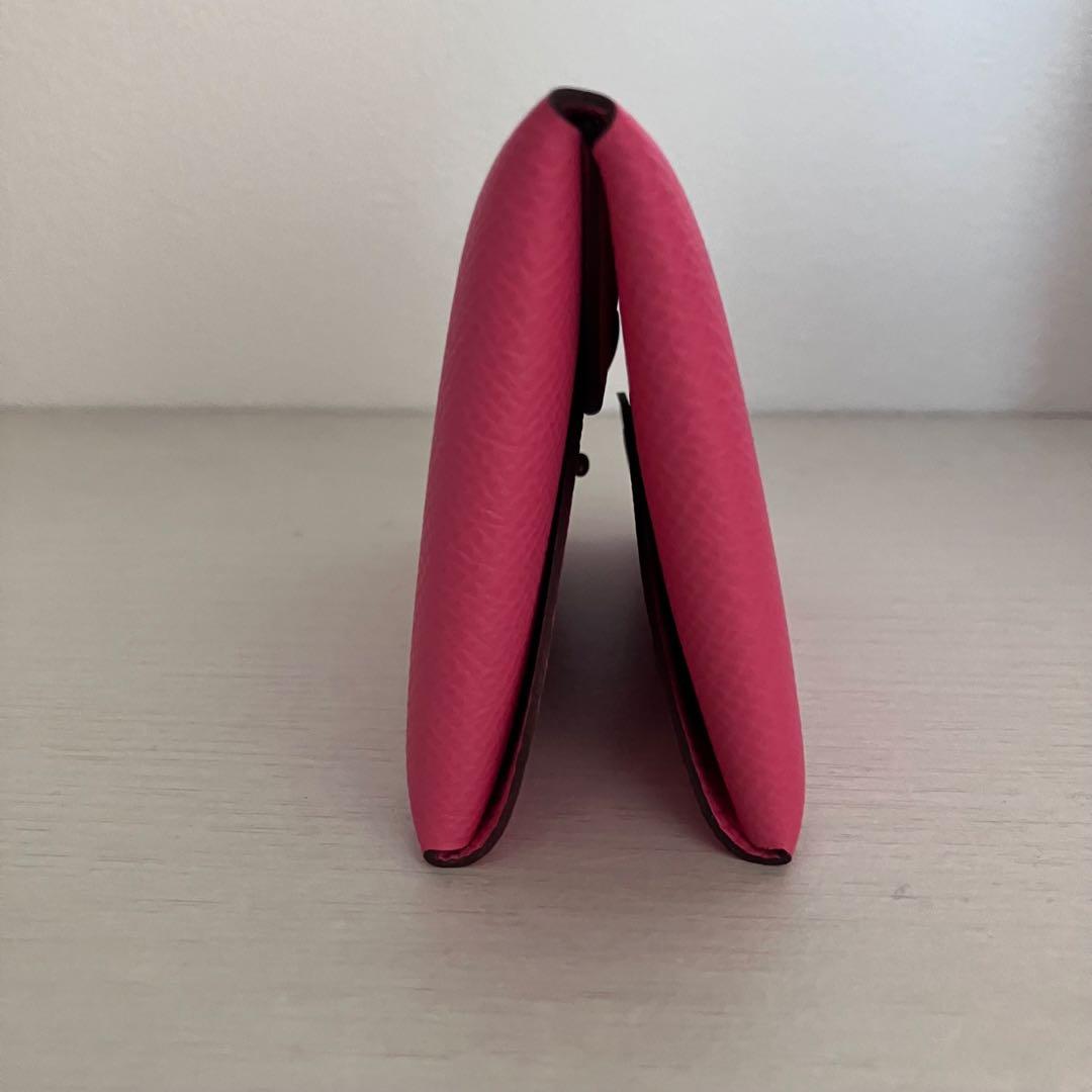 【ぺこちゃん】【新品未使用】HERMES カルヴィデュオ 　ローズアザレ