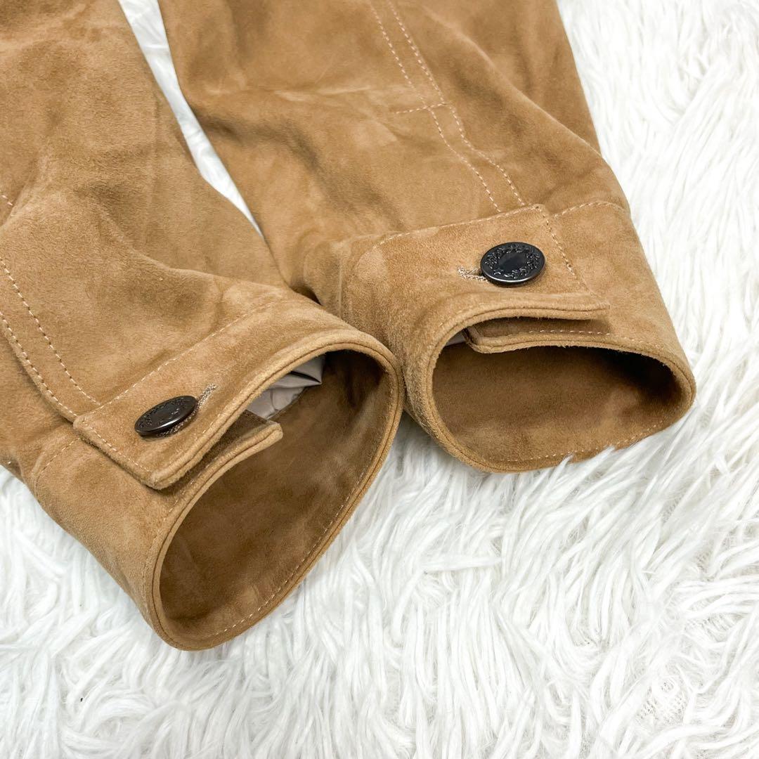 タマポツ様 エンメティ JACK スエード トラッカージャケット 月桂樹ボタン