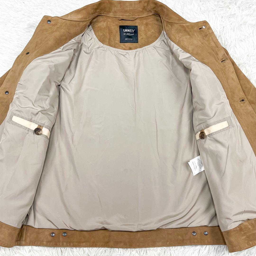 タマポツ様 エンメティ JACK スエード トラッカージャケット 月桂樹ボタン