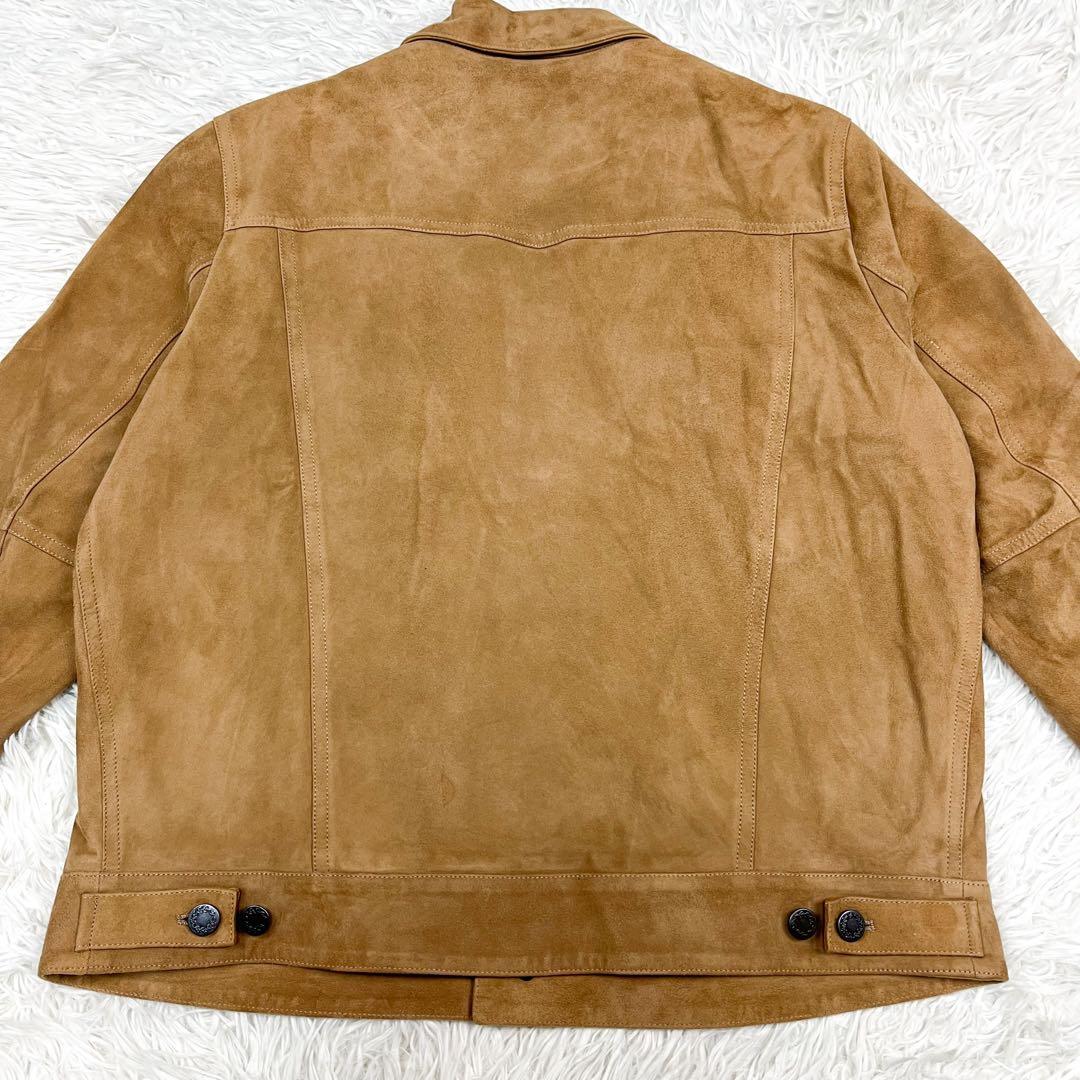 タマポツ様 エンメティ JACK スエード トラッカージャケット 月桂樹ボタン