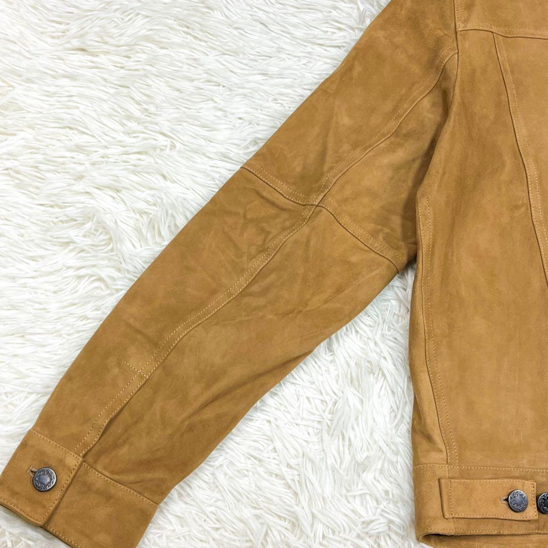 タマポツ様 エンメティ JACK スエード トラッカージャケット 月桂樹ボタン