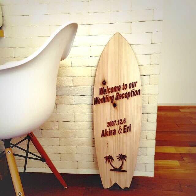 ウェルカムボード 文字入れます