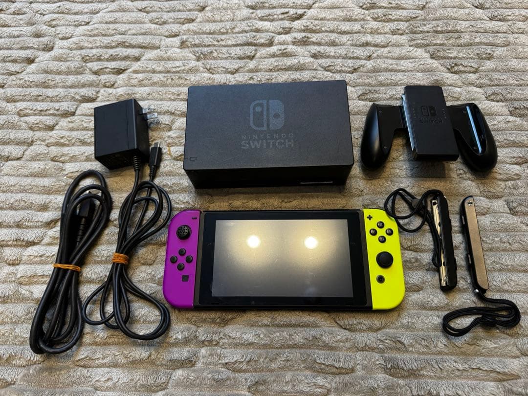 Switchジャンク品　ジョイコン付属品セット