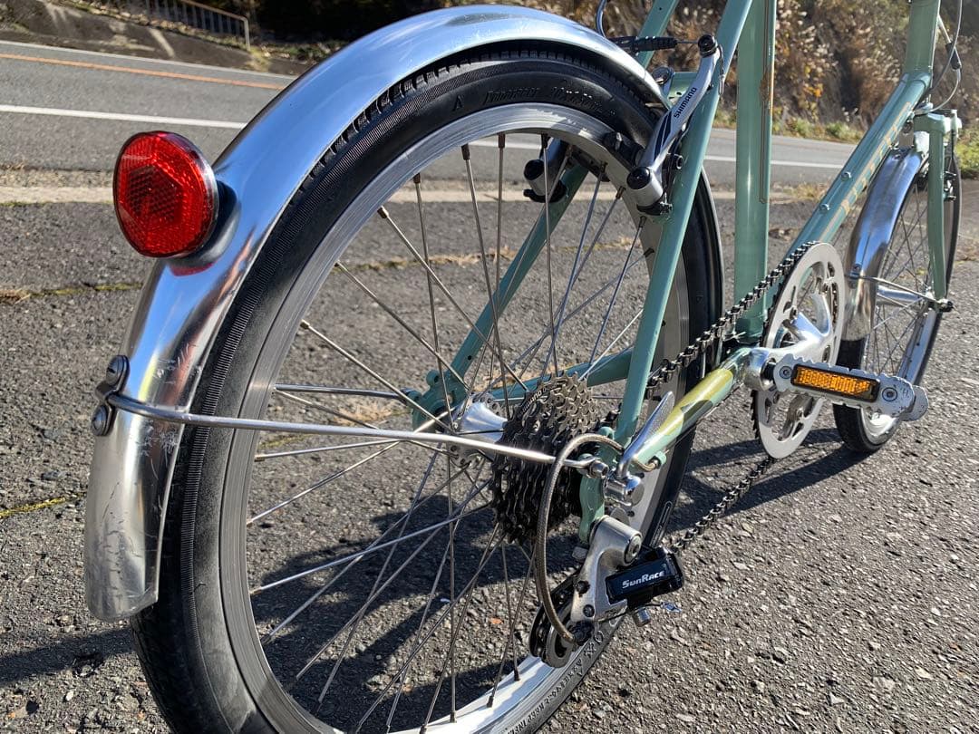 【即乘】送料無料 Bianchi ミニベロMerCo小径車クロスバイク7速 20