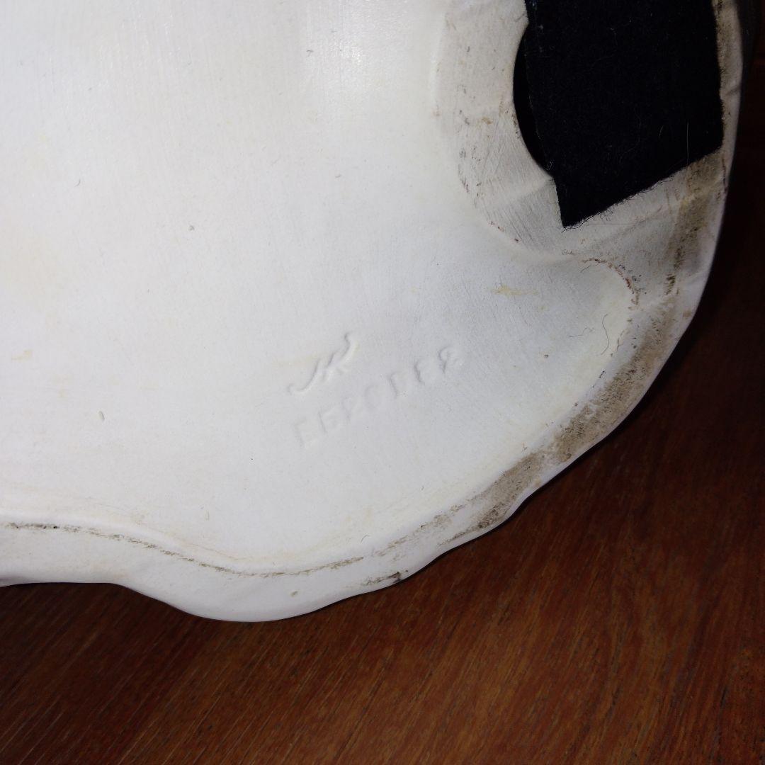 【Demain】ITALY製　狆　チン　スパニエル　犬　陶器　置物　サイン有り