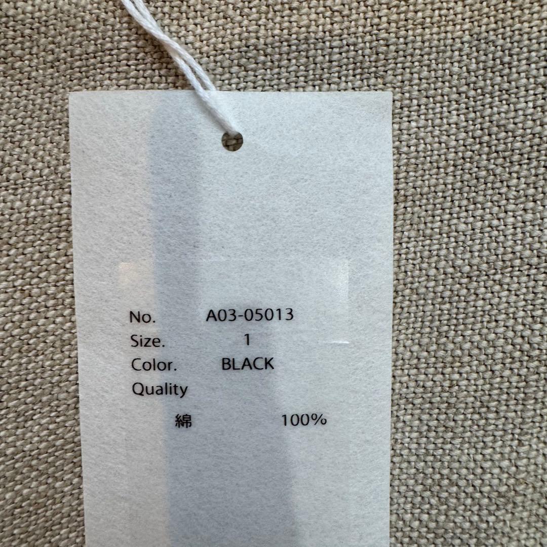 COMOLI 24AW コットンジャージモックネックプルオーバー 1