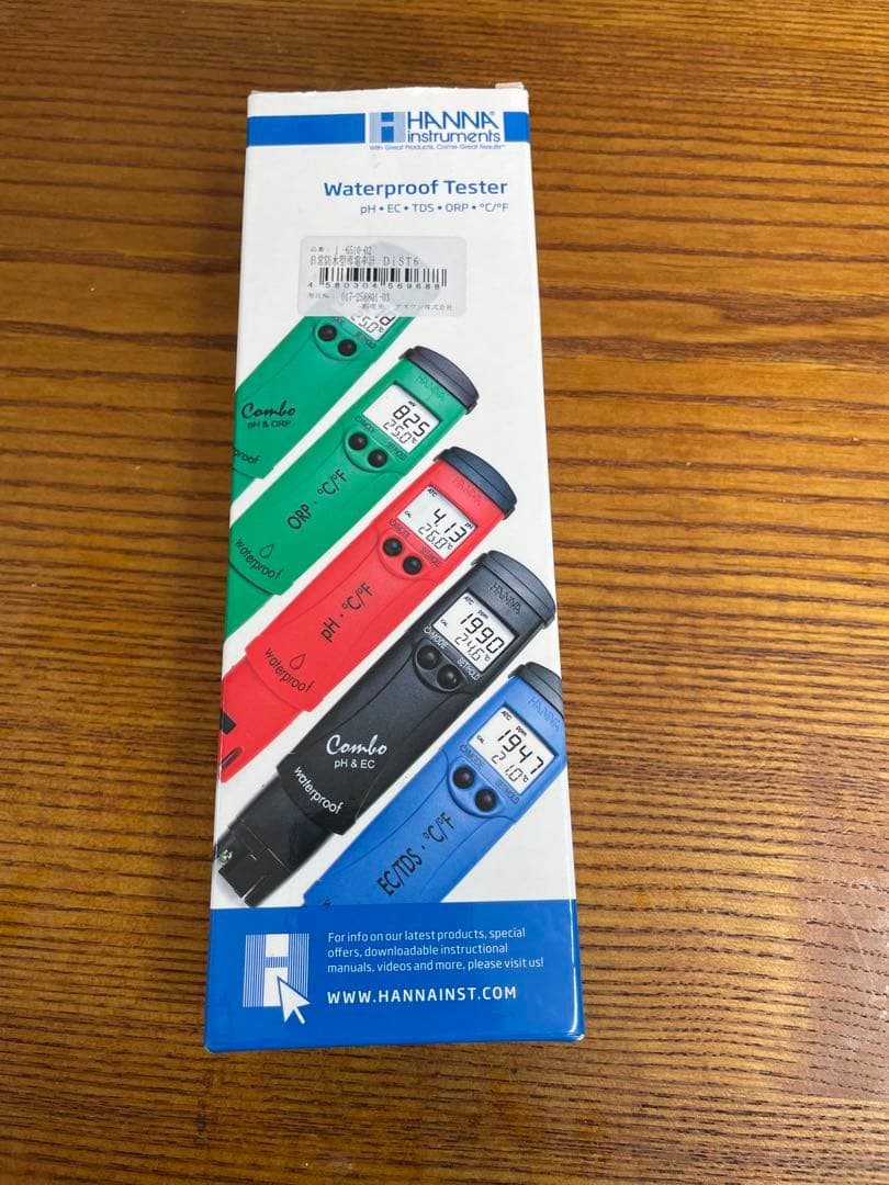 ハンナ・インスツルメンツ 日常防水型導電率計 DiST6 HI 98312N