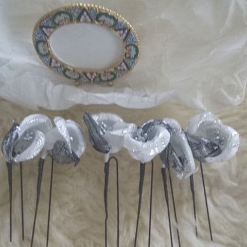 ヴェネチアのミクロモザイク  アート写真たて