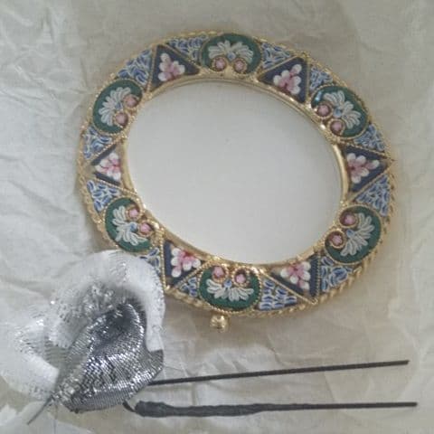 ヴェネチアのミクロモザイク  アート写真たて