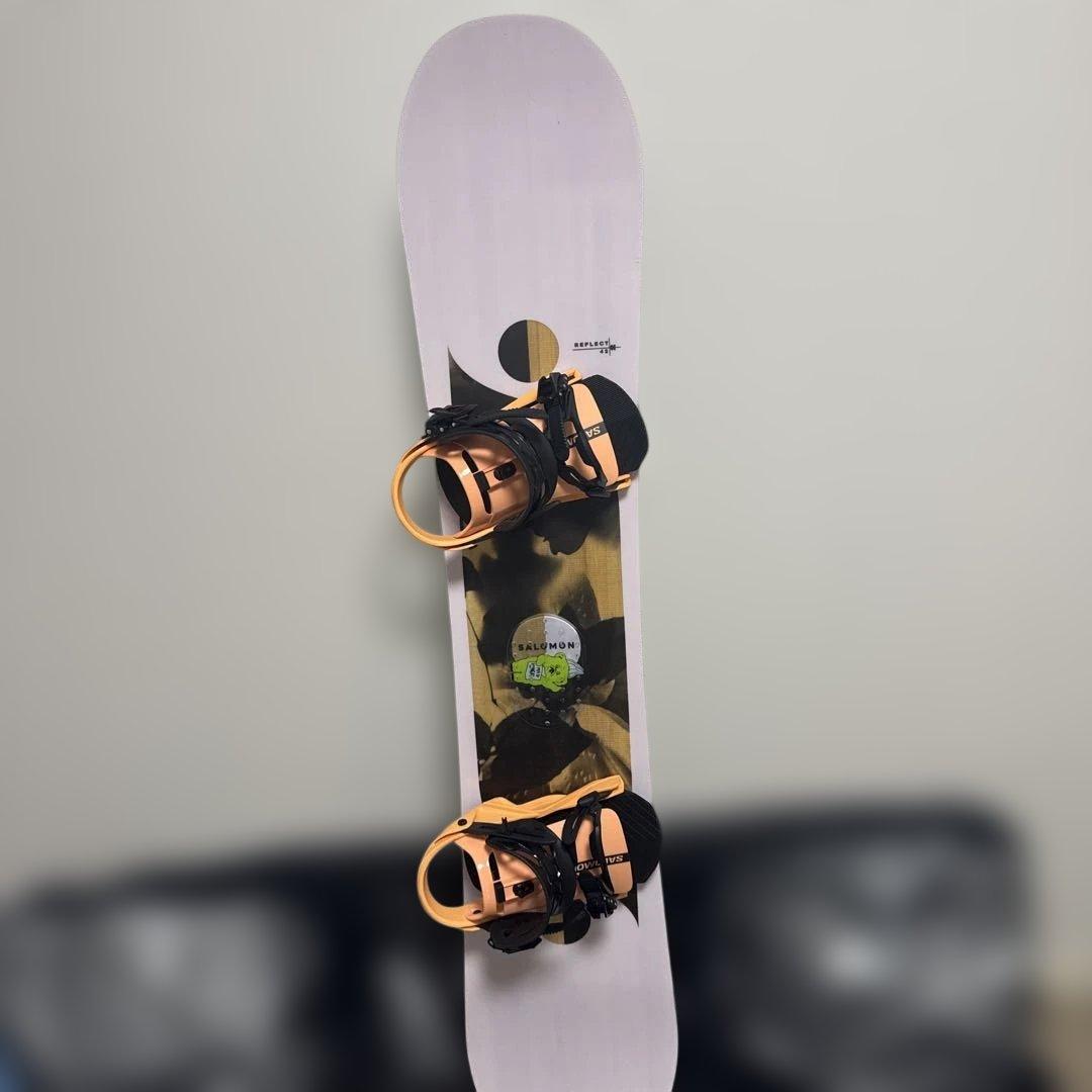 スノーボード板　ビンディング　ブーツ　ボードカバー４点セット