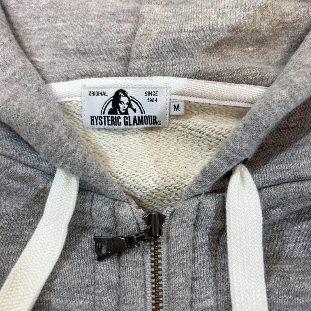 人気　ヒステリックグラマー　パーカー　フーディ　ヒスガール　ジップアップ　M