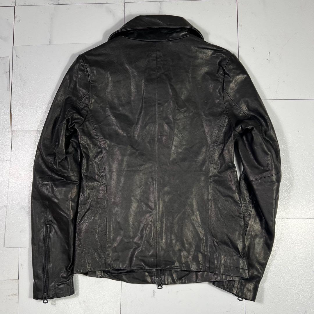 CIVARIZE シヴァーライズ 羊革 レザージャケット シングルライダース