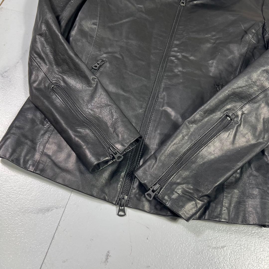 CIVARIZE シヴァーライズ 羊革 レザージャケット シングルライダース