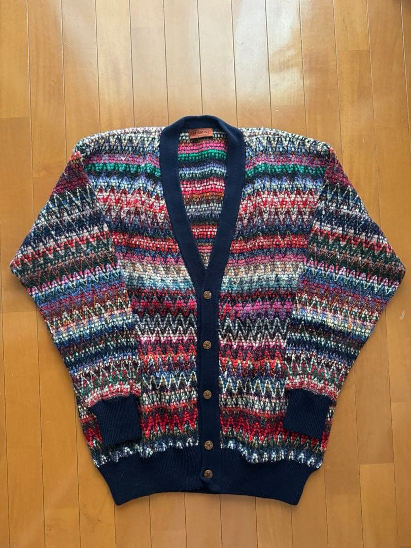 Missoni ミッソーニ　ニット　カーディガン マルチ