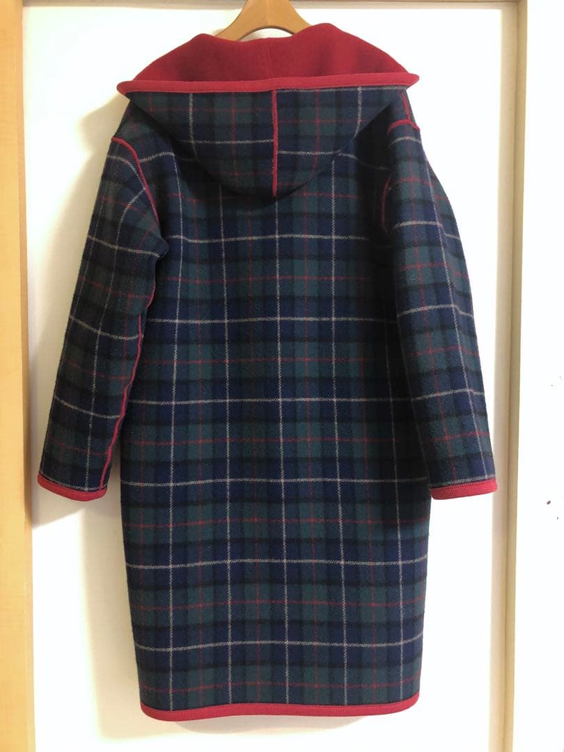 元町　lebeau チャーミングコート リバーシブル ダブルフェイス　赤 美品