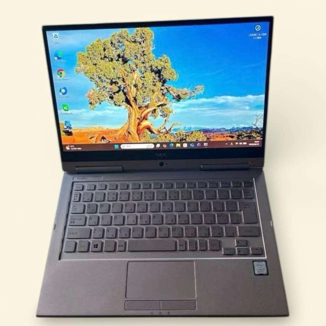【動画視聴もラクラク】NEC VKT16G-4 Win11 第8世代 2in1