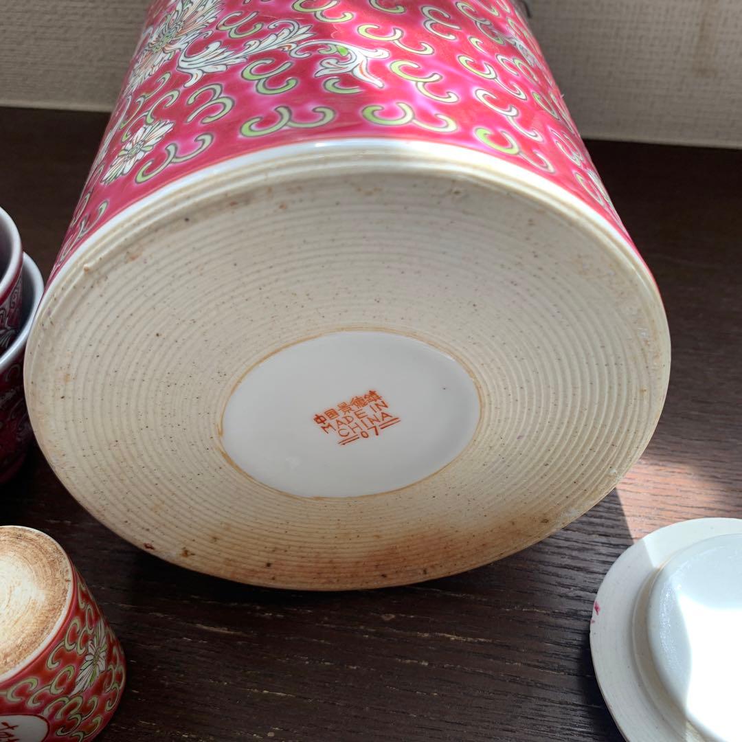 おまけ醤油差し追加【直接取引限定】景徳鎮② 22セット　茶器　食器　中華料理