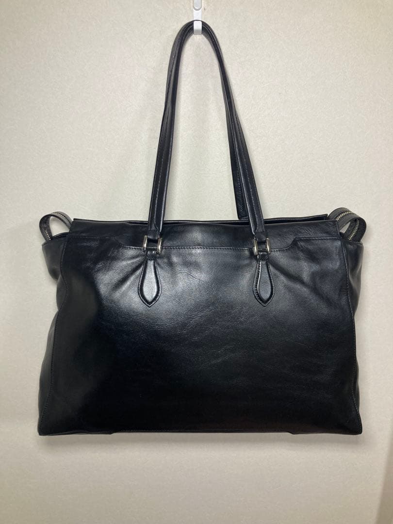 【極美品】Business Leather Factory トラベルバッグ 黒