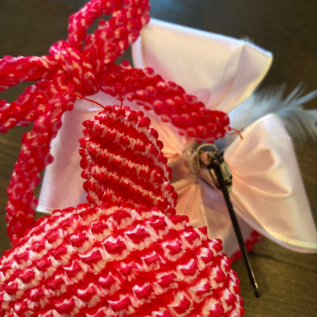 アンティーク 七五三 子供 着物 帯 小物一式 フルセット 大正ロマン 梅 正絹