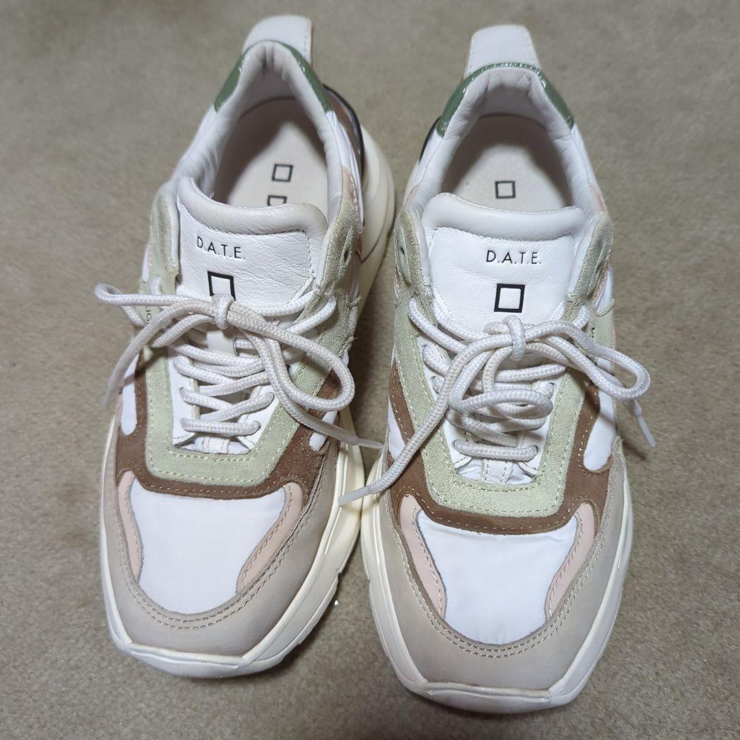 DATE FUGA スニーカー　NYLON　ナイロン　 37 美品